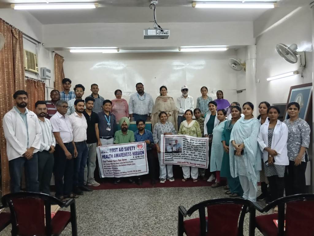 First Aid CPR Training Conducted at Central Ayurvedic Research Centre